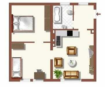 Demnächst frei! 2-Zimmer-Wohnung in Duisburg Huckingen