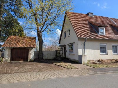 Doppelhaushälfte mit 1.041 m² Grundstück in ruhiger Lage - großes Potenzial in Salzgitter-Bad