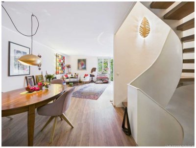 GARTENMAISONETTE, 4-Zimmer-Wohnung mit Südterrasse, Hobbyraum und Gartenanteil