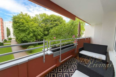 Schöne 2-Zimmer-Wohnung mit zwei Balkonen