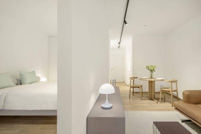 Erstbezug in den DC Flats – Smarte 1 1/2-Zimmer-Wohnung – zu mieten in 1220 Wien