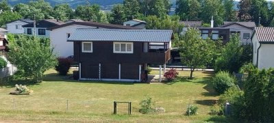 ZWEITWOHNSITZ ODER KLEINES KNUSPERHÄUSCHEN FÜR EIN BIS ZWEI PERSONEN IN SCHÖNSTER GRÜN- UND RUHELAGE IN LANGENLEBARN AN DER DONAU AUF PACHTGRUND