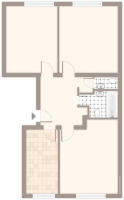 Demnächst frei! 3-Zimmer-Wohnung in Mönchengladbach Bonnenbroich - Geneicken