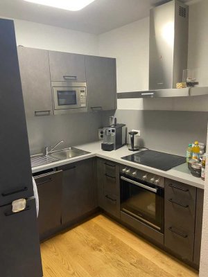 Stilvolle Neubauwohnung am Hangeweiher