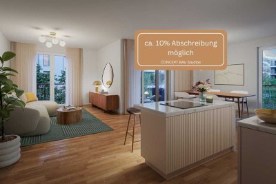 Rendite trifft Steuerbonus: vollmöbliertes Apartment – 10 % Abschreibung möglich-ca. 12% EK-Rendite