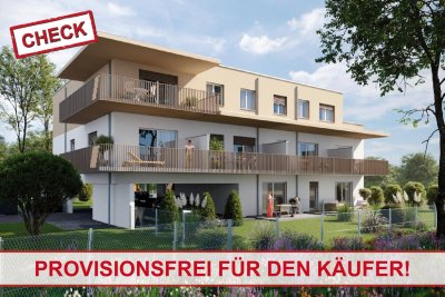 Provisionsfrei für den Käufer! Hochwertige Penthousewohnung mit 41 m² großer Dachterrasse in Liebenau! Top 8
