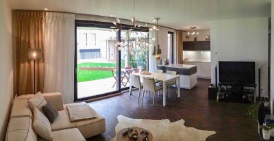 Wilsdruffer Vorstadt - top ausgestattete 3-Zi.-Wohnung mit Terrasse u. Garten