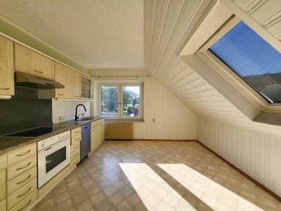 3-Raum-Wohnung mit Gartennutzung und eigener Terrasse