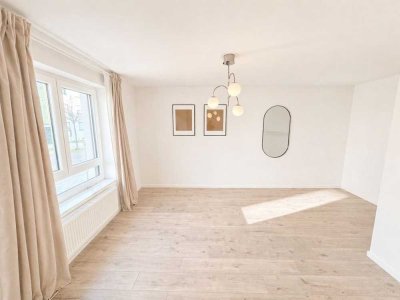Moderne 4-Zimmer-Erdgeschoss-Wohnung mit Balkon