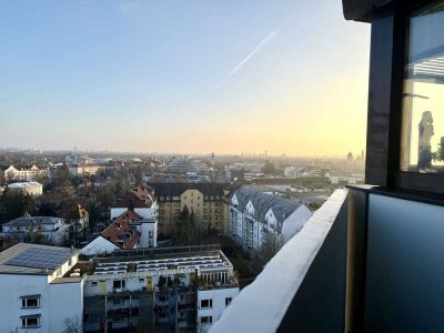 3-Zimmer // 13.OG // Schwabing // vermietet //Denkmalschutz