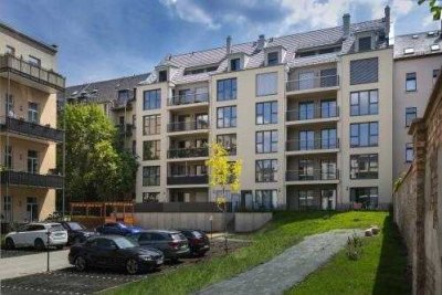 Exklusiver Neubau mit Balkon, Fußbodenheizung und Parkettboden!