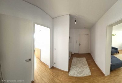 Helle 2-Zimmer-Wohnung mit Balkon in Frankfurt am Main