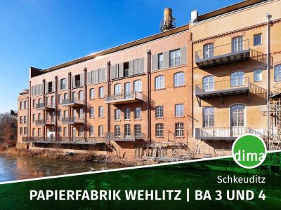 ERSTBEZUG sanierte Papierfabrik | Ruhige, grüne Lage - Whg. mit Nordwest-Balkon, HWR, Aufzug u.v.m.