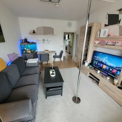 Helle 3-Zimmer Wohnung im 5. OG mit Balkon in Lusan-Zentrum