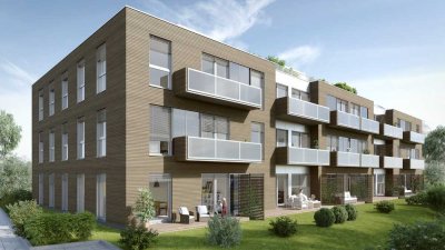Whg 18 P9 - Barrierefreies Dachgeschoss-Studio mit Balkon - KFW 40 - Jetzt Förderung sichern!