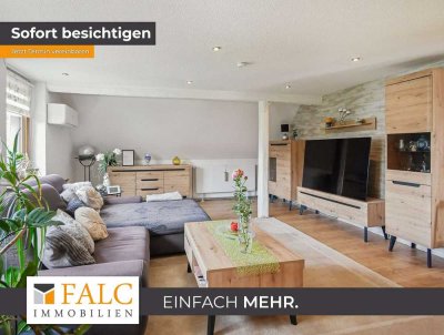 Wohlfühlen? Ja - in dieser Maisonette ist es nett!