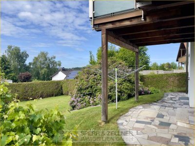 Taufkirchen/Vils - Helle und großzügige 4-Zi-Whg mit großem Garten und schöner Terrasse