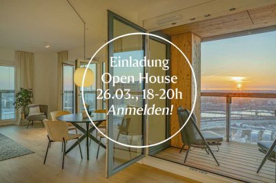 OPEN HOUSE AM 26.03.* Wohnen, wo die Sonne aufgeht
