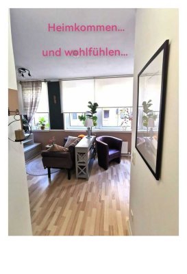 Vollausgestattete 1-Zimmer Wohnung mit TG Stellplatz, Stadtgrenze Nürnberg-Fürth zu vermieten