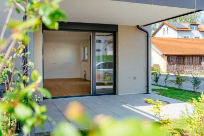 Sonnige 3-Zimmer-Erdgeschosswohnung mit Süd-Terrasse  Einbauküche