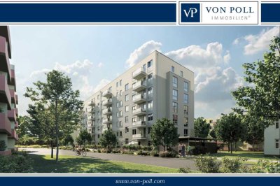 Moderne 2-Zimmerwohnung mit Balkon und Einbauküche im Hofgarten Buch