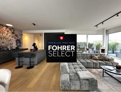 Stilvoll und luxuriös: Penthouse mit 140m² großer Dachterrasse und Weitblick in Düsseldorf-Grafental