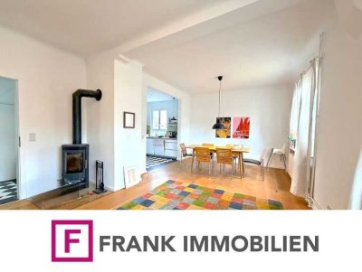 FRANK IMMOBILIEN - Familienidyll in Buckow! Kernsanierter 30er Jahre Klassiker mit Kamin