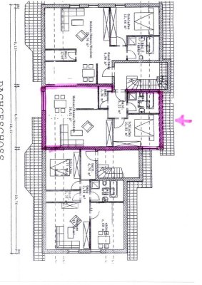 2 Zimmerwohnung, Dachgeschosswohnung