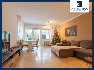 Selbstnutzung oder Kapitalanlage:  2-Zimmer-Wohnung mit Mini-Garten, in Darmstadt-Eberstadt