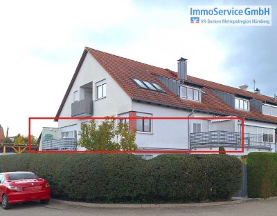 Vermietete 3-Zimmer-Wohnung mit Balkon, Dachterrasse und Tiefgaragenstellplatz