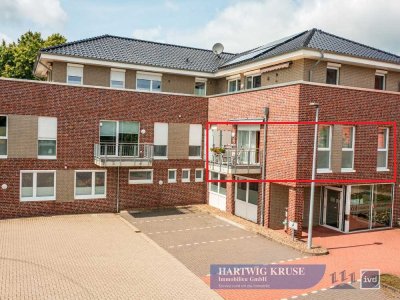 Einziehen oder investieren: Moderne 2-Zimmer-Wohnung mit Balkon im Herzen von Drochtersen