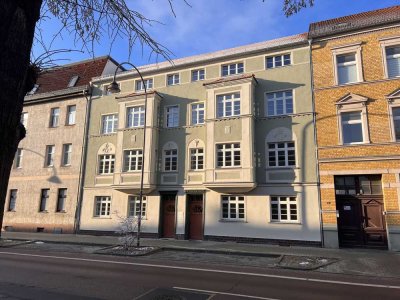 Kernsanierte 2-Raum-Erdgeschosswohnung mit Balkon in Wittenberg zu vermieten!