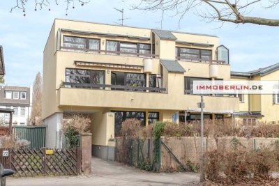 IMMOBERLIN.DE - Sonnige Wohnung mit Südterrasse in sehr guter Lage beim Ortszentrum & Schäfersee
