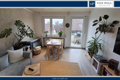 Lichtdurchflutete 3,5-Zimmer-Wohnung mit Balkon und tollem Ausblick