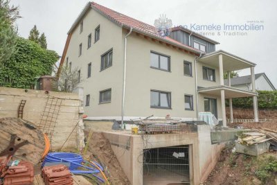 Exklusive 3-Zi.-Neubauwohnung (KfW 55) – barrierefrei, mit Aufzug & TG-Stellplatz