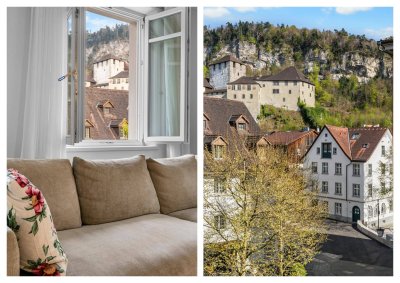 Exklusive Wohnung mit Terrasse &amp; Blick auf die Schattenburg