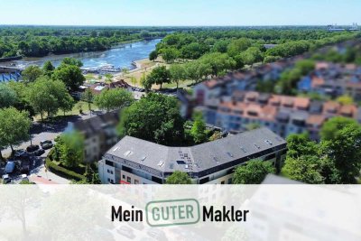 Charmante Hochparterre-Wohnung mit großem Südwest-Balkon nähe der Weser