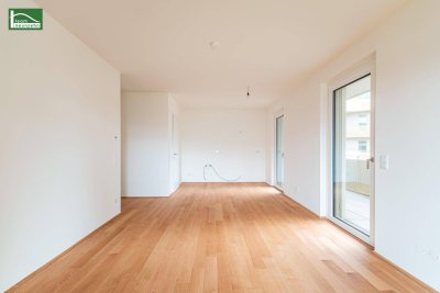 Die Wohnung zum Wohlfühlen - 3.Zimmer mit Balkon in Grün-Ruhelage im "Hirschfeld - naturnah wohnen" - Provisionsfrei