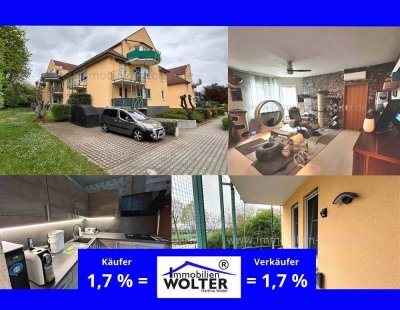 *** Südbalkon, Doppelstellplatz & nur 200 € Hausgeld – 2-Zimmer-Wohnung in Pfeddersheim ***
