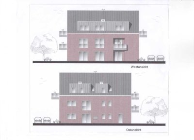 Neubau Komfortwohnung 2 Zimmer mit Terrasse und Gartenanteil