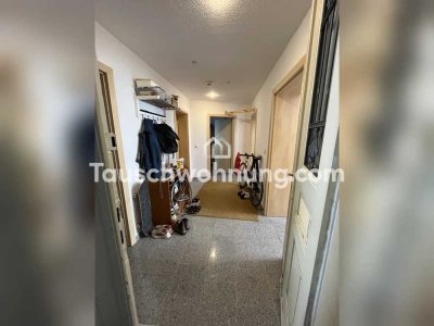 Tauschwohnung: 3 Zimmer Wohnung mit wunderschönem Garten, Balkon