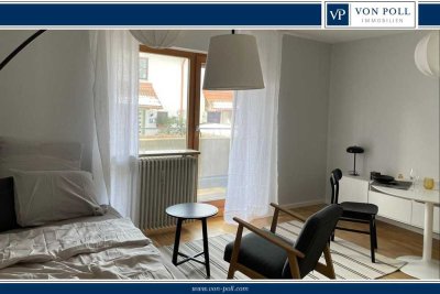 Stilvoll möblierte 1-Zimmer-Wohnung in Ismaning – hochwertig renoviert & hell gestaltet
