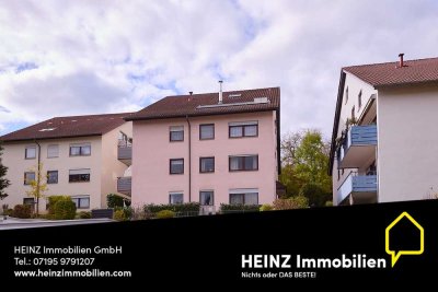 4-Zimmer-Wohnung mit Balkon, modernisierter Ausstattung & Einzelgarage