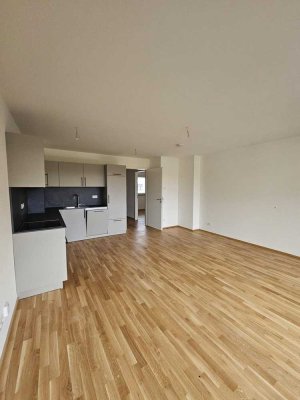 Neubau-Erstbezug im Herzen Nürnbergs: moderne Zwei-Zimmer Wohnung mit Küche