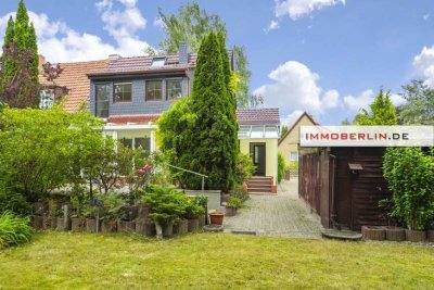 IMMOBERLIN.DE - Attraktives Haus mit naturschönem Südgarten in ruhiger Lage