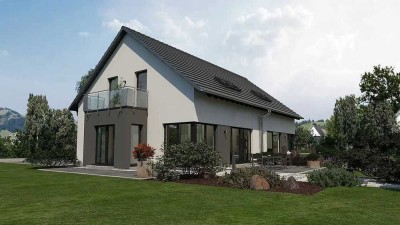 Aus eins mach zwei: Unser klassisches Zwei­fa­mi­li­en­haus ZR12