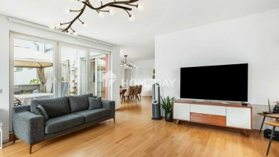 Rückzugsort mit Freiraum: 5-Zimmer-Wohnung mit Garten und Garage