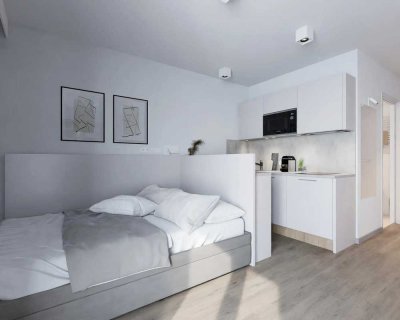 Luxuriöses 1-Zimmer-Apartment im 4. OG mit Aufzug in Bonn-Südstadt