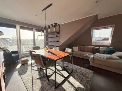 Wohnen über den Dächern von Westerstede - mit Blick auf den Kirchturm