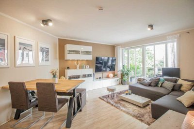 Geschmackvolle 2-Raum-Wohnung mit Balkon, Fußbodenheizung und Küche in Dachau